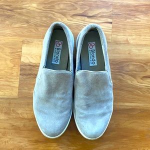 Blondo waterproof slip on sneakers.